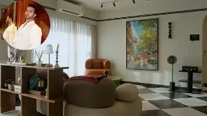 Step inside Gurfateh Pirzada’s artistic Mumbai home featuring striking artwork, eclectic decor and cosy corners
