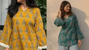 These cotton short kurtis are basically summer in outfit form; 8 picks for women