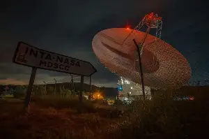 NASA's first communications satellite