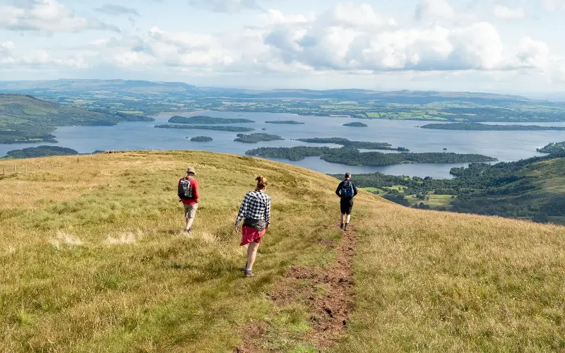 At 2,156ft, Beinn Dubh is a modest ‘Graham’ with a wild, open landscape - Kay Roxby / Alamy Stock Photo