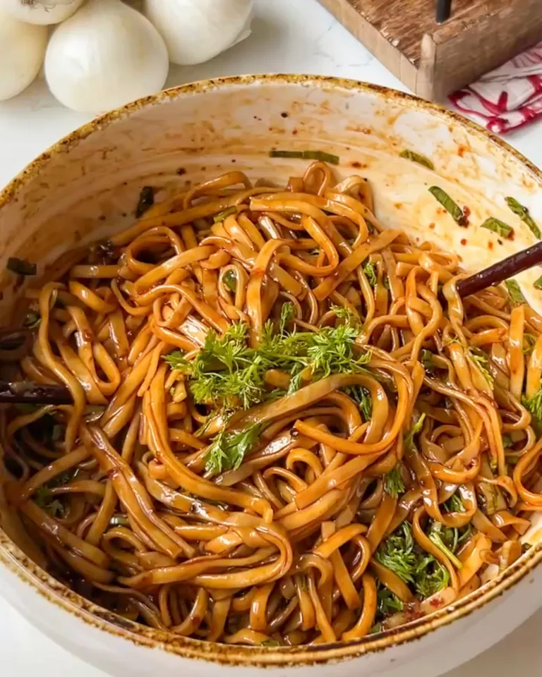 Coriander lime noodles recipe to try at home.