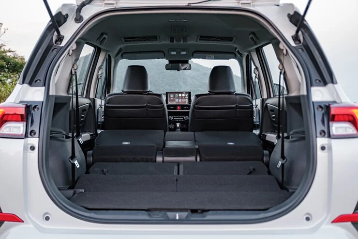Sofa-style seating on the 2026 Toyota Veloz Cross