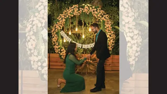 Data analyst Divya Gupta planned a surprise rooftop party for her partner Shyam Madhani in 2024.