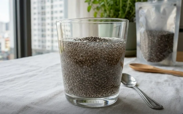 Ngâm hạt chia với nước hay sữa: Cách nào tốt hơn cho sức khỏe? - Ảnh 1.