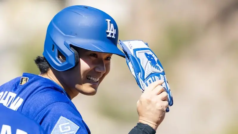 Los Angeles Dodgers designated hitter Shohei Ohtani 