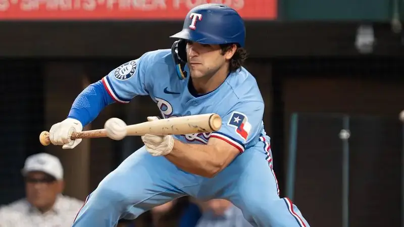 Texas Rangers shortstop Josh Smith