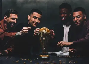 Messi and Ronaldo caused a sensation at the World Cup.