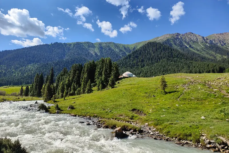 Each day, James walked at least 5km more than the itinerary suggested (James Draven)
