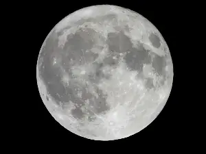 Temperature affects Moon formation