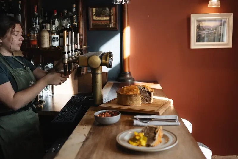 The Taybank specialises in modern Scottish cuisine