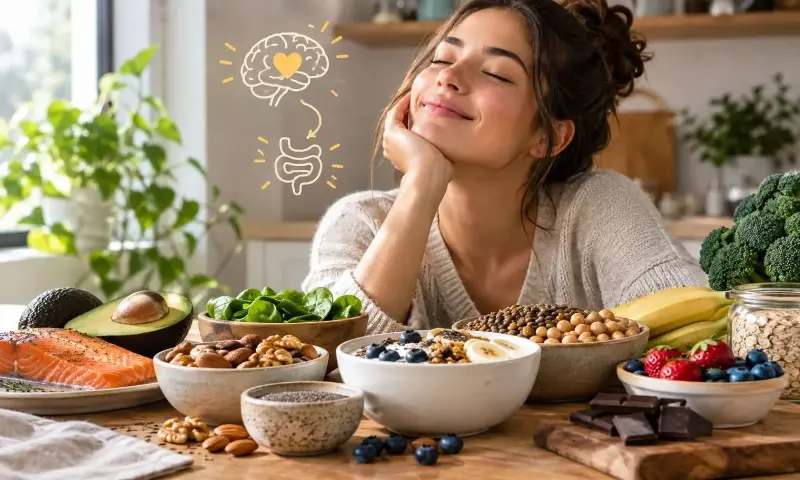 Los 5 alimentos que debes incluir en tu dieta para cuidar el estado de ánimo