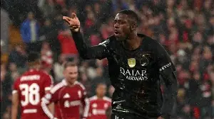 Champions League: Clinical Dembele helps PSG quell Liverpool’s fight