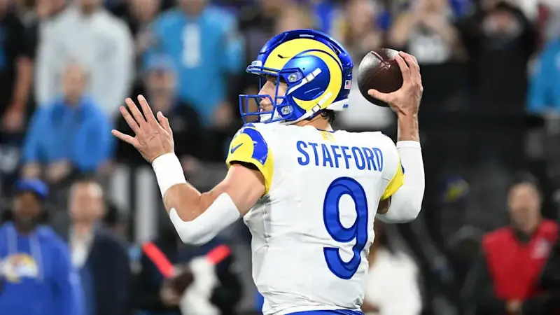 Los Angeles Rams quarterback Matthew Stafford
