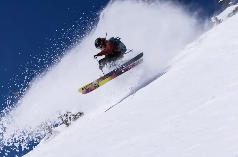 Skiing can be done by beginners as well. 