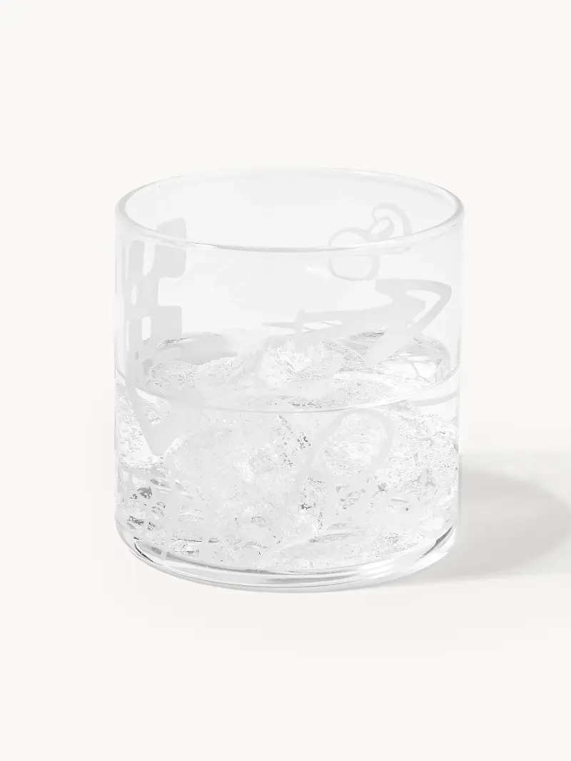 Westwing | Crosby Studios, Handmade Tumblers Cristal, Set of 2