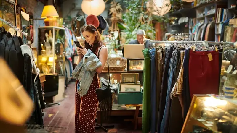 second hand clothes shop