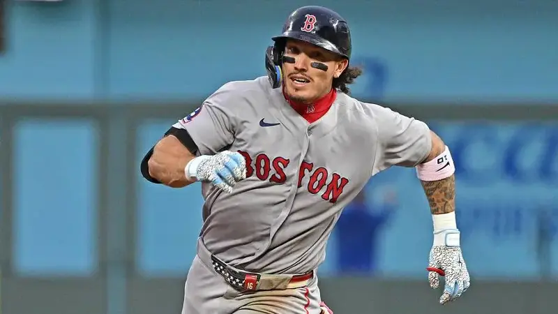 Boston Red Sox left fielder Jarren Duran