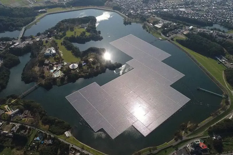 Il fotovoltaico galleggiante in Giappone