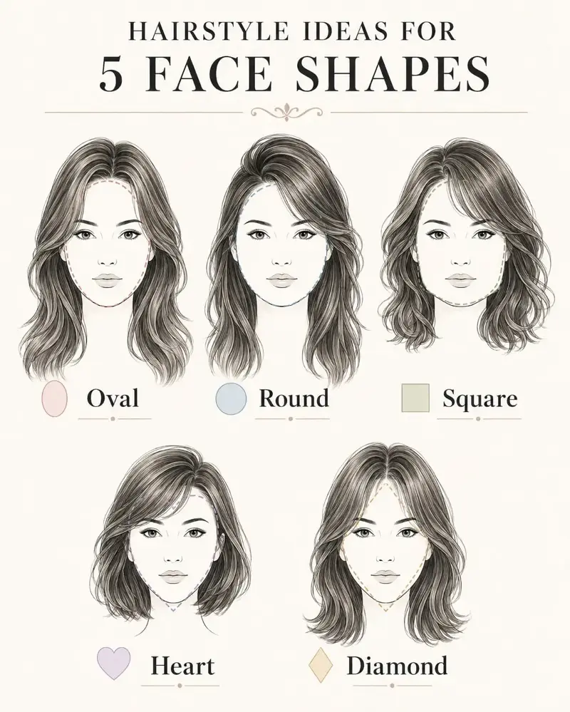 From layers to bangs, know which style suits you the most. 