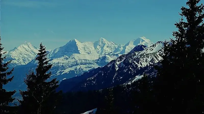 Eiger, Mönch, and Jungfrau, Switzerland