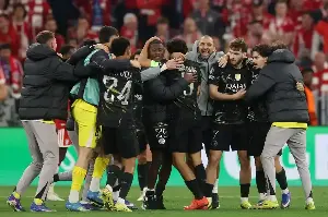 Bayern Munich 1-1 PSG (5-6 agg): Holders to face Arsenal in Champions League final despite late scare