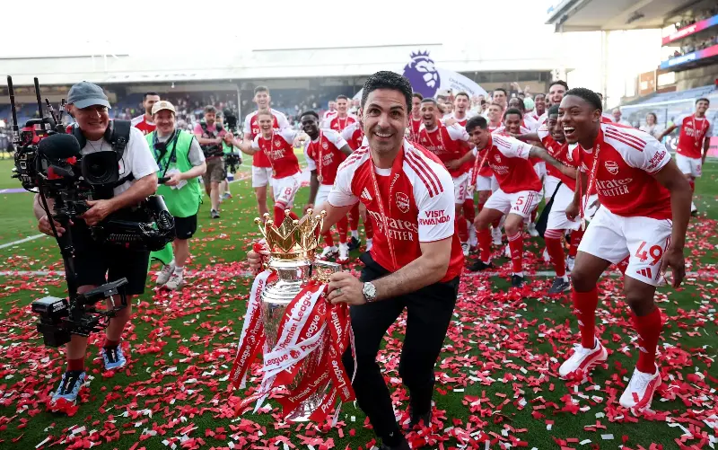 The word ‘dynasty’ has been used more than once by Arteta this summer - Michael Regan/Getty Images