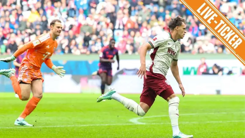 FC Augsburg gegen FC Bayern jetzt live: Saibari schlägt nach Neuer-Patzer zurück