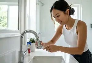 How to clean stainless steel faucets to make them shine without chemicals.
