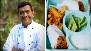Out of school tiffin ideas for your child? Chef Sanjeev Kapoor's Soya Keema Frankie recipe is perfect for busy mornings