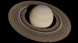 Enceladus, a Saturn moon just 500 kilometres wide, fires geysers of water thousands of kilometres into space through cracks at its south pole — and that water carries the building blocks of life