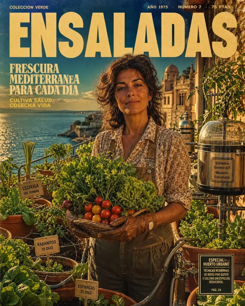 Cómo cultivar un jardín de ensaladas en un mes