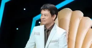 Singer Thai Chau choked up as he remembered composer Lam Phuong.