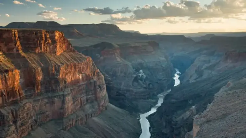 Lava Falls viewed from Toroweap Overlook on the Grand Canyon’s North Rim.