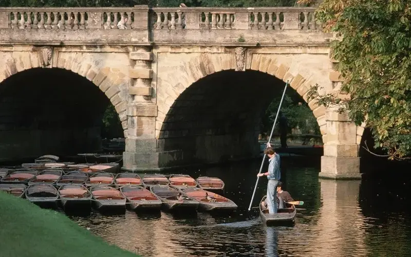 Punting on the Thames – or the Isis – is a popular Oxford pastime - Patrick Ward