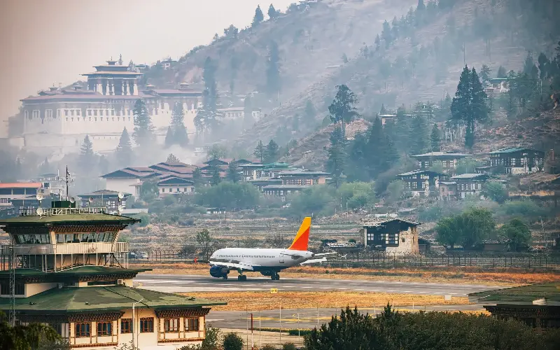 The landing at Bhutan’s Paro International airport is among the most technically difficult on Earth - Edwin Tan/iStockphoto