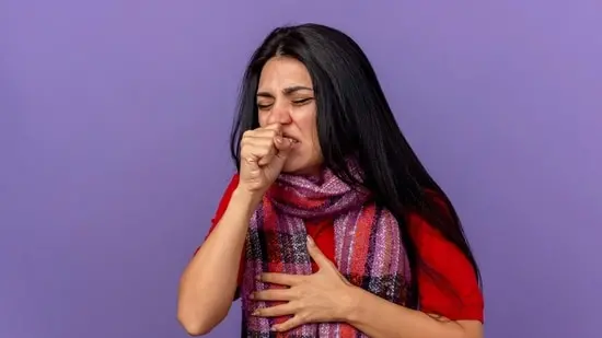 There are complaints of coughing. 