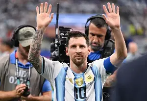 Lionel Messi went to receive the award in Spain, not to the Ballon d'Or Gala.