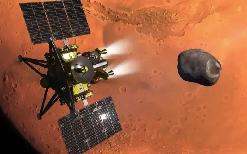 The spacecraft will head to Mars’s larger moon, Phobos - JAXA