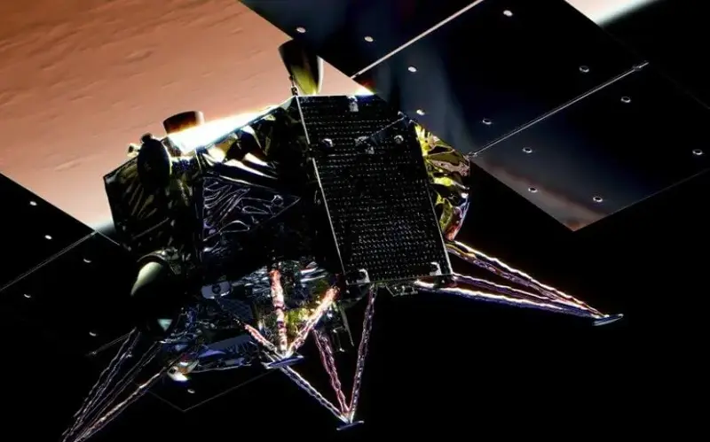 The mission aims to be the first to retrieve samples from the Mars system