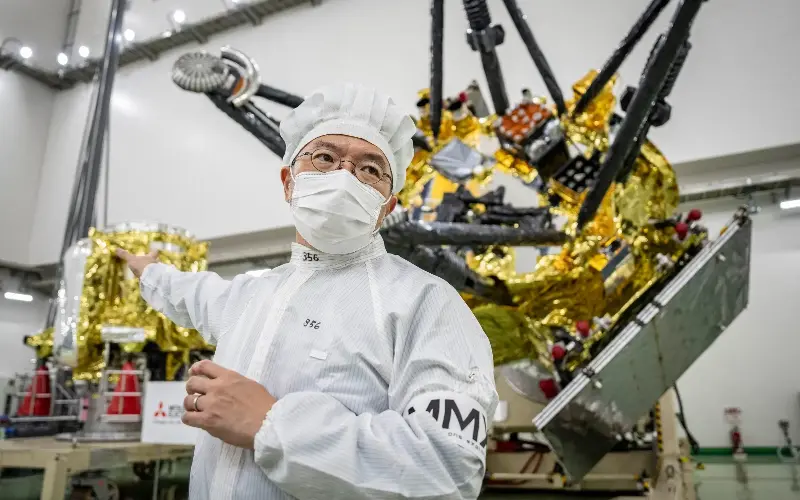 Yasuhiro Kawakatsu is heading up the Mars Moons eXploration (MMX) mission - AFP or licensors/Yuichi Yamazaki