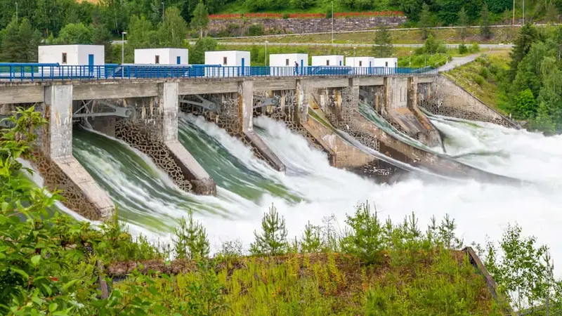 Hydroelectric power station