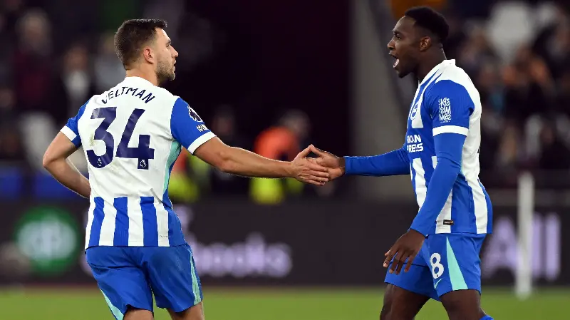 Brighton slip to 14th after failing to secure a win in testing December