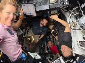 SpaceX Crew-12 departs space station, headed home to Earth