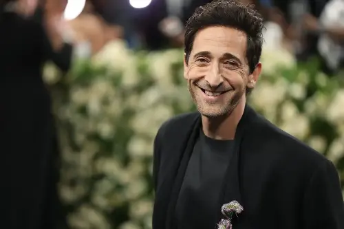 adrien brody, met gala 2025