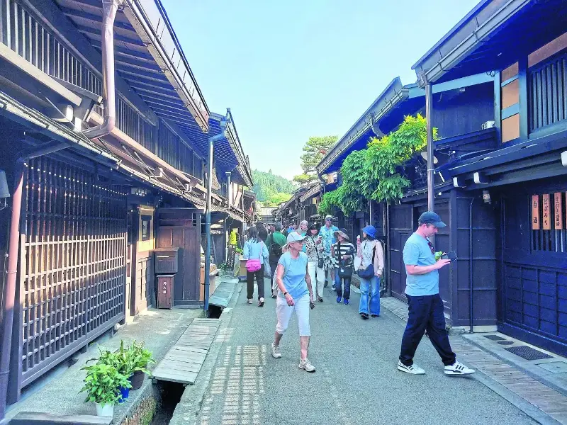 Sanmachi Suji in Takayama. 