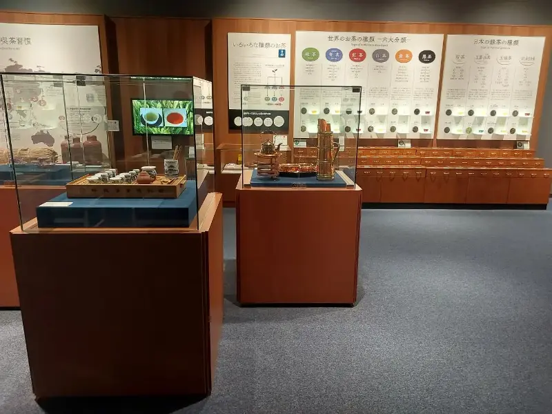 Tea Museum in Shizuoka. 