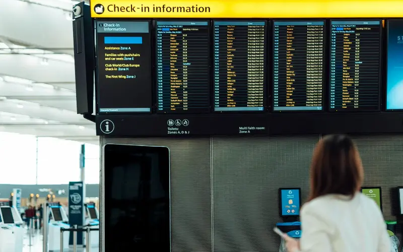Under UK and EU legislation, a cancelled flight entitles you to a choice between a refund or a replacement - Moment RF/Oscar Wong