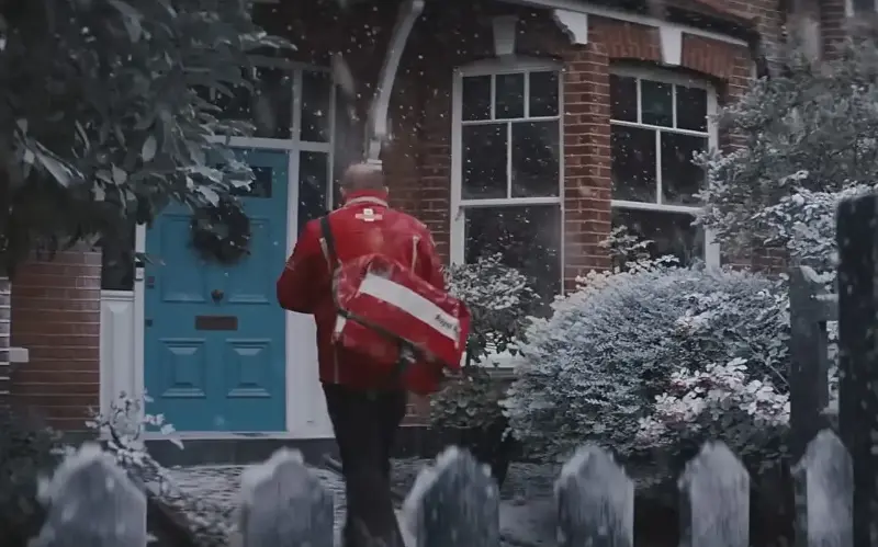 Royal Mail’s campaign aired in 2025 – 11 years after the death of Paul Vaughan
