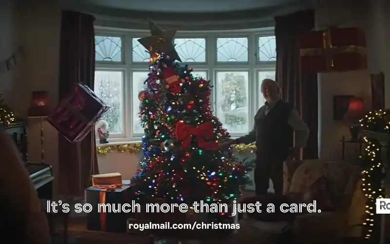 Lucy Wynne was watching TV last year when she was startled by the ‘voice’ of her father on Royal Mail’s Christmas advert