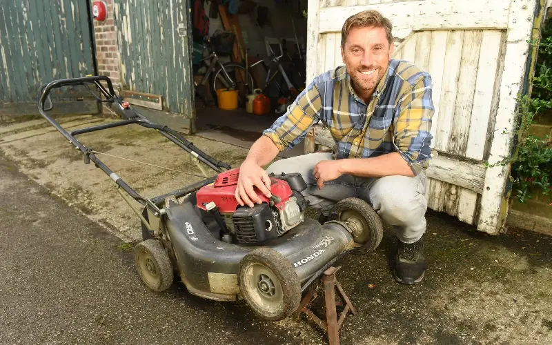 Taking the lawnmower for an annual service is a sensible idea - Russell Sach